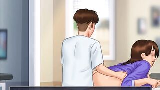 Summertime Saga - Cookie Jar - all Sex Scenes only - Debbie #10 Part 71