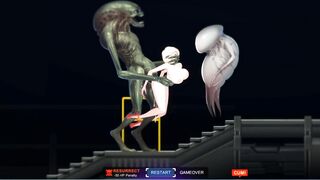 Alice is Fucked by Scary Porn Monsters | 3d Anime