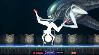 Alice is Fucked by Scary Porn Monsters | 3d Anime
