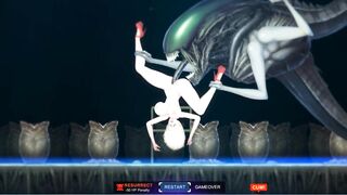 Alice is Fucked by Scary Porn Monsters | 3d Anime