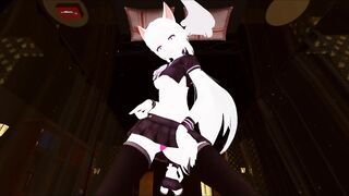 Teen Student Cat Girl Pink Panties gives Lap Dance in Private Hotel (POV)