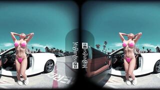 BIG BOOBS GIRL NUDE MICRO BIKINI BLONDE FUCKDOLL VR 3D 4K 360 180 VIRTUAL REALITY