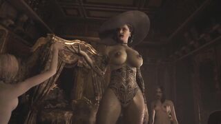 Resident Evil Village, Alcina Dimitrescu and Sisters Dimitrescu, Showcase