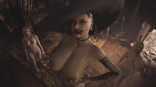Resident Evil Village, Alcina Dimitrescu and Sisters Dimitrescu, Showcase