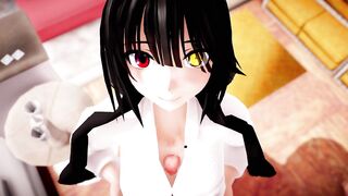 MMD - Kurumi Sloppy Boob Fuck