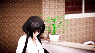 MMD - Kurumi Sloppy Boob Fuck