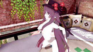 Hu Tao Genshin Impact 3D HENTAI 4/8