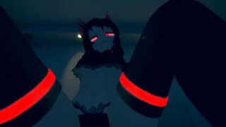 Virtual Lap Dance from the Sexy Anime Devil