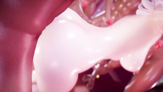 【MMD R-18 SEX DANCE】 KASHIMA CHAN TASTY GANGBANG INTENSE SEX うめき声とハードセックス [MMD]