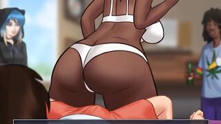 Summertime Saga - Cookie Jar - all Sex Scenes only - miss Dewitt #1 Part 57