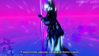 [VRChat] Exotic Pole Dancing: Midnight Queen