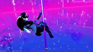[VRChat] Exotic Pole Dancing: Midnight Queen