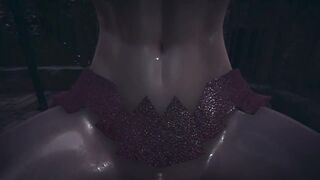Star Wars: Futa Ahsoka Blowjob in the Rain Taker POV