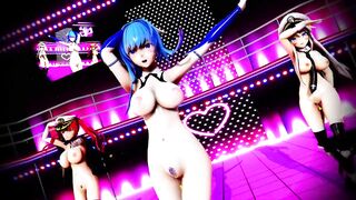 Mmd R18 Naval Officer Azur Lane Bitch Squad Fucked by Invader
