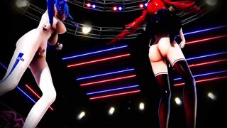 Mmd R18 Naval Officer Azur Lane Bitch Squad Fucked by Invader