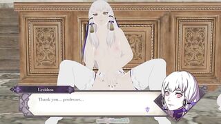 Lysithea and Byleth ( Fire Emblem three Houses )
