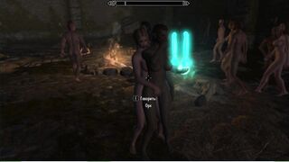 Skyrim Sex Mods. Girls use Sex Toys for BDSM Games | Video Game