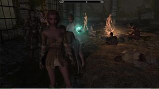 Skyrim Sex Mods. Girls use Sex Toys for BDSM Games | Video Game