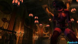 SKYRIM - THE SUCCUBUS IS MILKING THE NORDS
