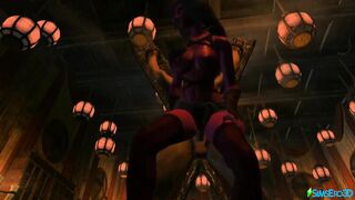 SKYRIM - THE SUCCUBUS IS MILKING THE NORDS
