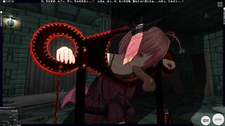 3D HENTAI BDSM Devil Girl Tied Sucks Big Dick