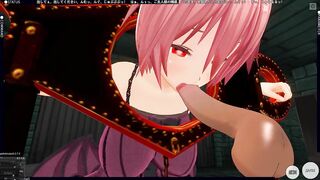 3D HENTAI BDSM Devil Girl Tied Sucks Big Dick
