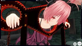 3D HENTAI BDSM Devil Girl Tied Sucks Big Dick