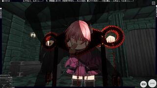3D HENTAI BDSM Devil Girl Tied Sucks Big Dick