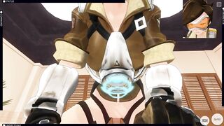 3D HENTAI POV Overwatch Tracer Rides your Dick