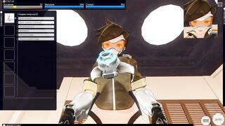 3D HENTAI POV Overwatch Tracer Rides your Dick