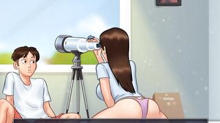 Summertime Saga - Cookie Jar - all Sex Scenes only - mrs Johnson #2 Part 61