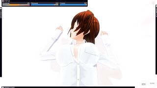 3D HENTAI POV Redhead little Sister Rides your Dick