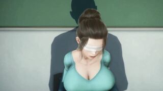 3D HENTAI Fucked Gym Teacher