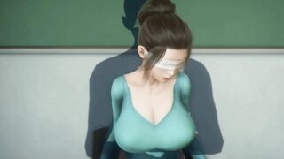 3D HENTAI Fucked Gym Teacher