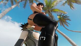 Tracer Licking Pharah's Ass