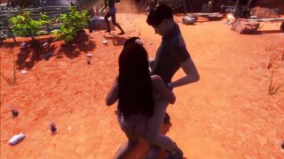 Hot Threesome with new Girl Alissa