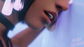 Overwatch Pharah Blowjob 3d Hentai - by RashNemain