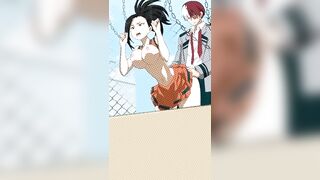 TODOROKI X MOMO AT SCHOOL