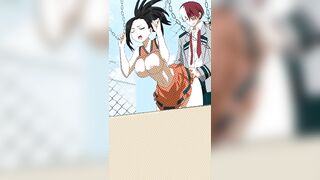 TODOROKI X MOMO AT SCHOOL