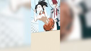 TODOROKI X MOMO AT SCHOOL