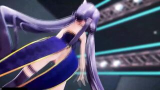 【R18-MMD】princess Connect re Dive Kyaru Dance + Fuck