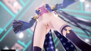 【R18-MMD】princess Connect re Dive Kyaru Dance + Fuck