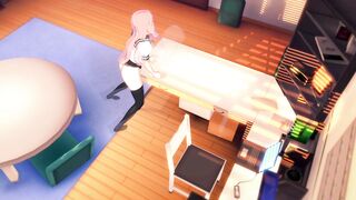 Gamer Girl Forgets to Turn off the Stream Masturbates on the Table [3d Hentai]