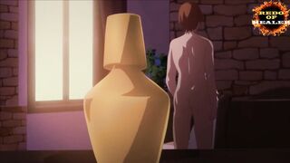 HERO BLOWJOB CUM SWALLOW Cartoon BJ Busty Sucks Cock till Cum Anime Fellatio Big Tits REDO Blowjobs