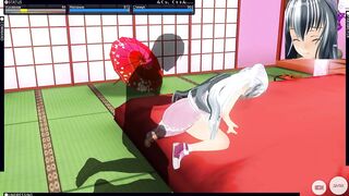 3D HENTAI Fucking little Sister after a Walk