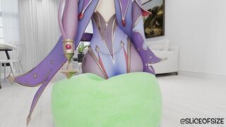 Mona's Short Growth [giantess Growth]