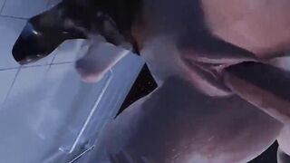 Tifa Shower Lovemaking