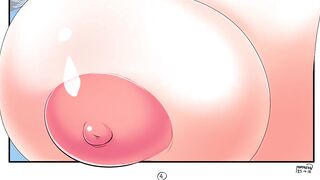 Samoorai Lessiem - Giantess Boobs Growth Hentai Comic
