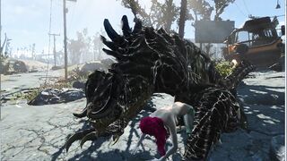 Claw Sex, the Biggest Monster in the Game | Fallout 4 Porno
