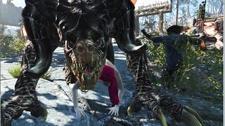 Claw Sex, the Biggest Monster in the Game | Fallout 4 Porno